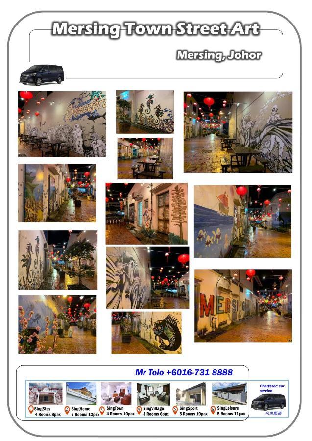 Singtown Guesthouse Mersing Buitenkant foto